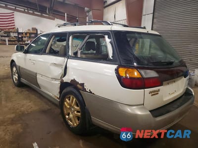 Drugie zdjęcie samochodu z przodu: 2002 SUBARU LEGACY OUTBACK LIMITED VIN:4S3BH686627664987 - miniatura