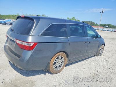 Trzecie zdjęcie samochodu z tyłu: 2012 HONDA ODYSSEY EXL VIN:5FNRL5H6XCB146562 - miniatura