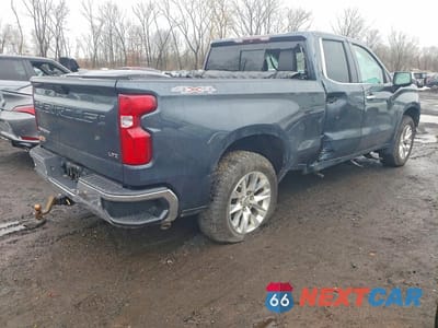 Trzecie zdjęcie samochodu z tyłu: 2019 CHEVROLET SILVERADO K1500 LTZ VIN:1GCVYGED4KZ184795 - miniatura