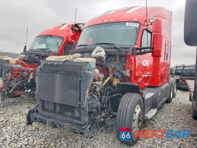 Drugie zdjęcie samochodu z przodu: 2022 KENWORTH T680 SEMI TRUCK VIN:1XKYD49X9NJ483718 - miniatura