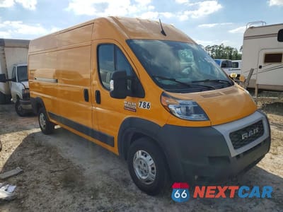 Czwarte zdjęcie samochodu z boku: 2022 RAM PROMASTER 2500 DELIVERY VAN VIN:3C6LRVDG5NE118428 - miniatura