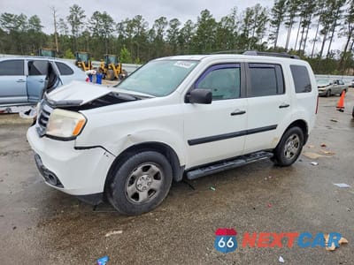 2013 HONDA PILOT LX 5FNYF4H23DB055693 - główne zdjęcie licytacji z USA - miniatura