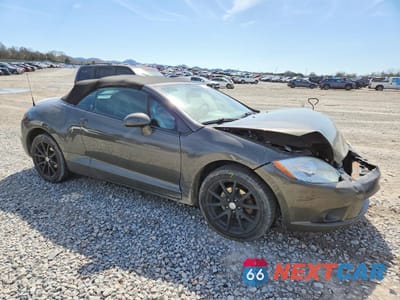 Czwarte zdjęcie samochodu z boku: 2010 MITSUBISHI ECLIPSE SPYDER GT VIN:4A37L3ET9AE007816 - miniatura