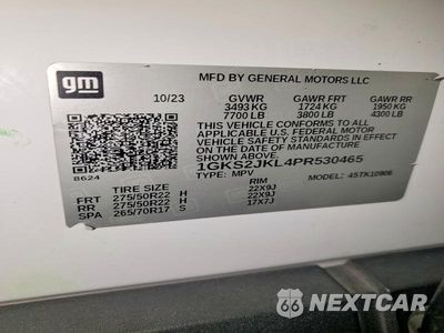 Zdjęcie 13 z 13 samochodu: 2023 GMC YUKON XL DENALI VIN:1GKS2JKL4PR530465 - miniatura