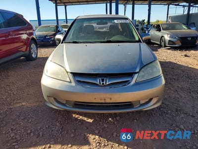 Piąte zdjęcie samochodu w środku: 2005 HONDA CIVIC EX VIN:2HGES26725H527560 - miniatura