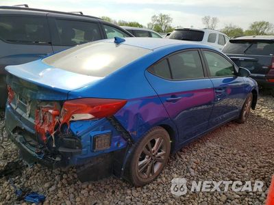 Trzecie zdjęcie samochodu z tyłu: 2017 HYUNDAI ELANTRA SE VIN:KMHD84LF6HU355899 - miniatura