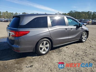Trzecie zdjęcie samochodu z tyłu: 2019 HONDA ODYSSEY EXL VIN:5FNRL6H78KB037112 - miniatura