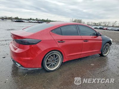 Trzecie zdjęcie samochodu z tyłu: 2017 HYUNDAI ELANTRA SE VIN:KMHD84LF3HU211579 - miniatura