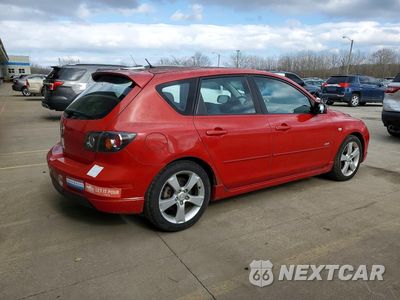 Trzecie zdjęcie samochodu z tyłu: 2005 MAZDA 3 HATCHBACK VIN:JM1BK143X51237741 - miniatura