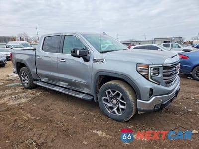 Czwarte zdjęcie samochodu z boku: 2025 GMC SIERRA K1500 SLT VIN:3GTUUDED0SG352373 - miniatura