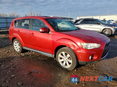 Czwarte zdjęcie samochodu z boku: 2010 MITSUBISHI OUTLANDER GT VIN:JA4JT5AX6AZ014836 - miniatura
