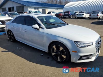 Czwarte zdjęcie samochodu z boku: 2017 AUDI A4 PREMIUM PLUS VIN:WAUENAF4XHN006908 - miniatura