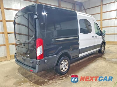 Trzecie zdjęcie samochodu z tyłu: 2015 FORD TRANSIT 250 UTILITY / SERVICE VAN VIN:1FTYR2CM4FKA72948 - miniatura