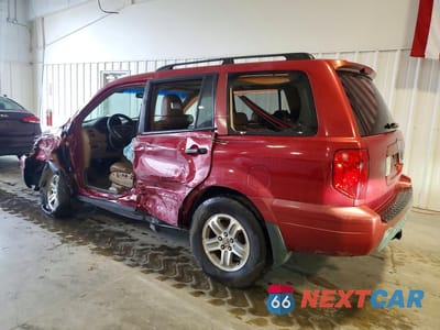 Drugie zdjęcie samochodu z przodu: 2005 HONDA PILOT EXL VIN:2HKYF18585H517726 - miniatura