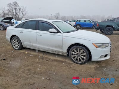Czwarte zdjęcie samochodu z boku: 2014 AUDI A6 PREMIUM PLUS VIN:WAUFGAFC8EN031520 - miniatura