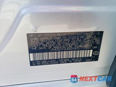 Zdjęcie 12 z 13 samochodu: 2018 LEXUS LS 500 BASE VIN:JTHC5LFF3J5001870 - miniatura