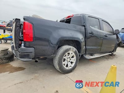 Trzecie zdjęcie samochodu z tyłu: 2020 CHEVROLET COLORADO LT VIN:1GCGSCEN3L1108528 - miniatura