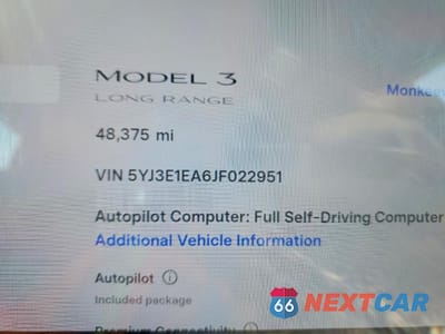 Zdjęcie 9 z 13 samochodu: 2018 TESLA MODEL 3 VIN:5YJ3E1EA6JF022951 - miniatura
