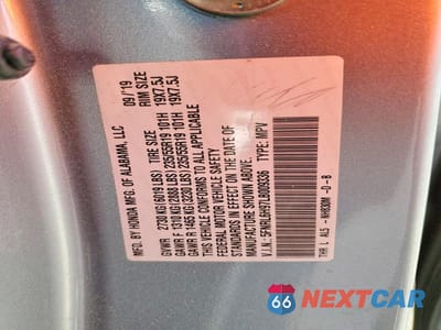 Zdjęcie 12 z 12 samochodu: 2020 HONDA ODYSSEY ELITE VIN:5FNRL6H97LB009336 - miniatura