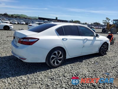 Trzecie zdjęcie samochodu z tyłu: 2016 HONDA ACCORD EX VIN:1HGCR2F74GA075874 - miniatura