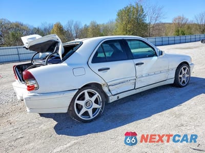 Trzecie zdjęcie samochodu z tyłu: 2000 MERCEDES-BENZ C 280 VIN:WDBHA29G2YA835291 - miniatura