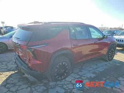 Trzecie zdjęcie samochodu z tyłu: 2025 CHEVROLET TRAVERSE Z71 VIN:1GNEVJRS8SJ297315 - miniatura