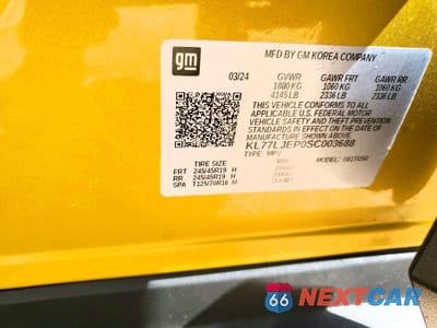 Zdjęcie 13 z 13 samochodu: 2025 CHEVROLET TRAX 2RS VIN:KL77LJEP0SC003688 - miniatura