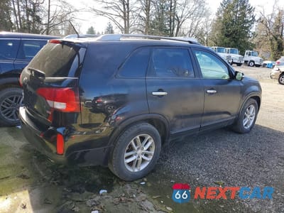 Trzecie zdjęcie samochodu z tyłu: 2014 KIA SORENTO LX VIN:5XYKTCA65EG424604 - miniatura