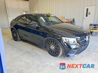 Czwarte zdjęcie samochodu z boku: 2018 MERCEDES-BENZ GLC COUPE 43 4MATIC AMG VIN:WDC0J6EB4JF386490 - miniatura