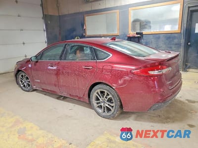Drugie zdjęcie samochodu z przodu: 2019 FORD FUSION TITANIUM VIN:3FA6P0RU5KR123829 - miniatura