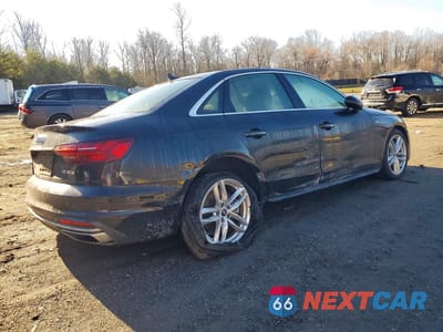 Trzecie zdjęcie samochodu z tyłu: 2020 AUDI A4 PREMIUM PLUS VIN:WAUENAF44LA062858 - miniatura