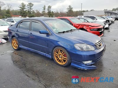 Czwarte zdjęcie samochodu z boku: 2003 TOYOTA COROLLA S VIN:2T1BR32E33C130485 - miniatura