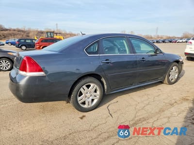 Trzecie zdjęcie samochodu z tyłu: 2011 CHEVROLET IMPALA LT VIN:2G1WB5EK6B1199261 - miniatura