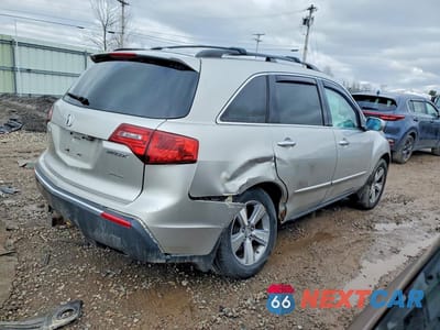 Trzecie zdjęcie samochodu z tyłu: 2012 ACURA MDX TECHNOLOGY VIN:2HNYD2H36CH544899 - miniatura