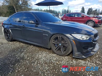 Czwarte zdjęcie samochodu z boku: 2015 BMW M3 VIN:WBS3C9C59FP803088 - miniatura