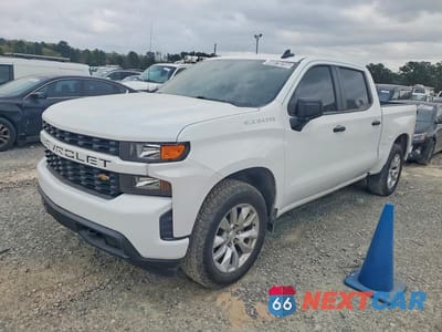 2022 CHEVROLET SILVERADO LTD C1500 CUSTOM 1GCPWBEK3NZ145121 - główne zdjęcie licytacji z USA - miniatura