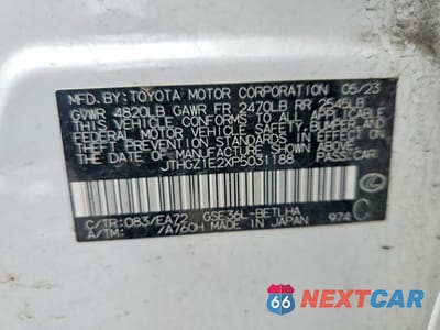 Zdjęcie 13 z 13 samochodu: 2023 LEXUS IS 350 F SPORT VIN:JTHGZ1E2XP5031188 - miniatura
