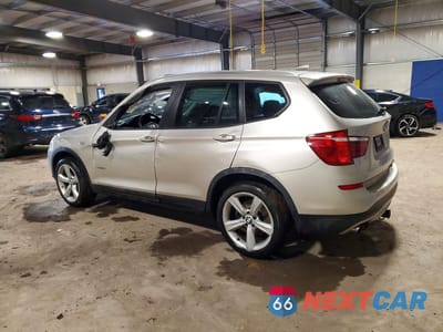 Drugie zdjęcie samochodu z przodu: 2017 BMW X3 XDRIVE28I VIN:5UXWX9C3XH0W71881 - miniatura