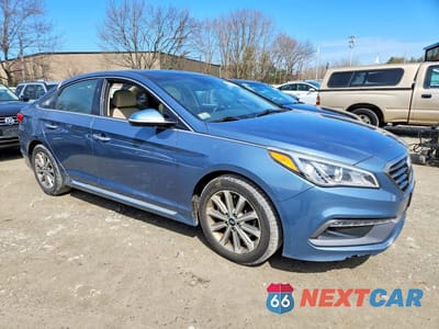Czwarte zdjęcie samochodu z boku: 2016 HYUNDAI SONATA LIMITED VIN:5NPE34AFXGH302416 - miniatura