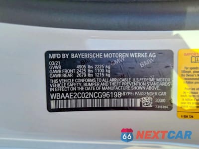 Zdjęcie 10 z 10 samochodu: 2022 BMW 840I VIN:WBAAE2C02NCG96198 - miniatura