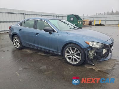 Czwarte zdjęcie samochodu z boku: 2016 MAZDA 6 TOURING VIN:JM1GJ1V5XG1456582 - miniatura