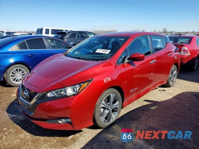 2019 NISSAN LEAF SV 1N4AZ1CP7KC314518 - główne zdjęcie licytacji z USA - miniatura