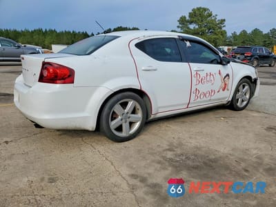 Trzecie zdjęcie samochodu z tyłu: 2013 DODGE AVENGER SE VIN:1C3CDZAB4DN517434 - miniatura