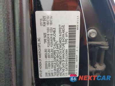 Zdjęcie 13 z 13 samochodu: 2016 ACURA RDX TECHNOLOGY VIN:5J8TB3H55GL004984 - miniatura