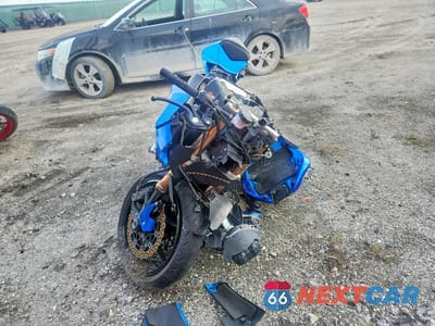 Drugie zdjęcie samochodu z przodu: 2008 KAWASAKI ZX1000 VIN:JKAZXCE188A013813 - miniatura