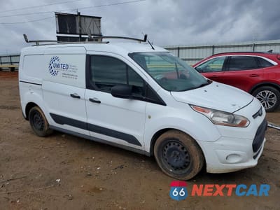 Czwarte zdjęcie samochodu z boku: 2016 FORD TRANSIT CONNECT XLT VIN:NM0LS7F75G1256494 - miniatura