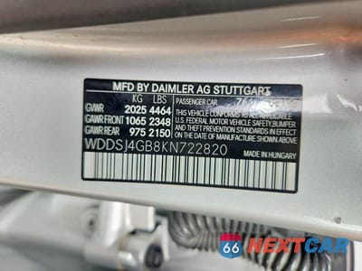 Zdjęcie 12 z 12 samochodu: 2019 MERCEDES-BENZ CLA 250 4MATIC VIN:WDDSJ4GB8KN722820 - miniatura