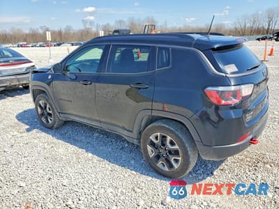 Drugie zdjęcie samochodu z przodu: 2018 JEEP COMPASS TRAILHAWK VIN:3C4NJDDB7JT163626 - miniatura