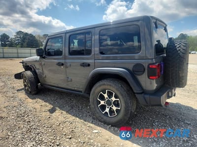 Drugie zdjęcie samochodu z przodu: 2020 JEEP WRANGLER UNLIMITED RUBICON VIN:1C4HJXFG1LW186436 - miniatura