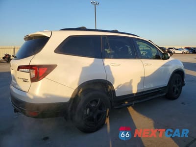 Trzecie zdjęcie samochodu z tyłu: 2021 HONDA PILOT BLACK VIN:5FNYF6H72MB010378 - miniatura
